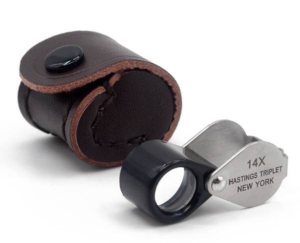 14x 12mm All Metal Folding Jewelry, Diamonds, Jade Artifacts, Antique Appraisal, High-power Magnifying Glass