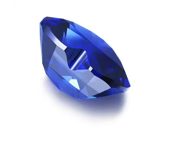 Wholesale Lab Made Gemstones 1ct to 8ct Royal Blue Heart Brilliant Cut Lab Grown Sapphire