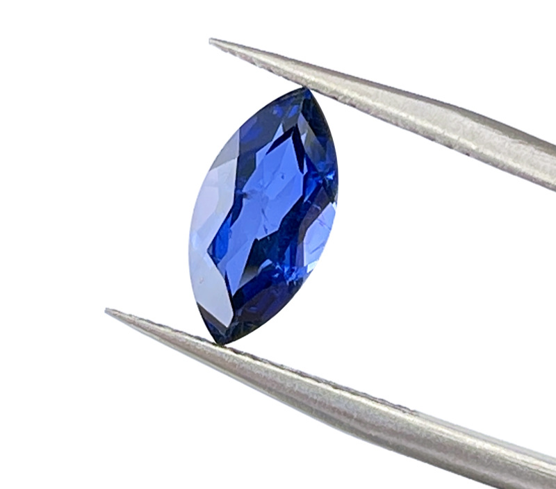 Wholesale Lab Made Gemstones 1ct to 8ct Royal Blue Marquise Brilliant Cut Lab Grown Sapphire