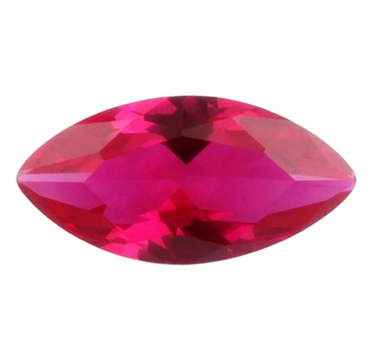 Wholesale Lab Made Gemstones 1ct to 8ct Pigeon Blood Red Marquise Brilliant Cut Lab Grown Ruby