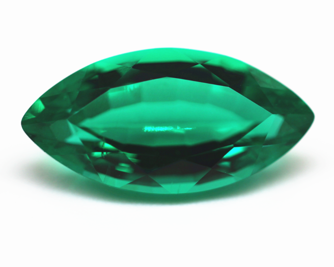Wholesale Lab Made Gemstones 1ct to 8ct Columbian Green Marquise Brilliant Cut Lab Grown Emerald