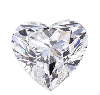 IGI Certified Laboratory Grown Heart Brilliant Cut Diamonds in D E F Color 1ct to 8ct Range Wholesale Loose Diamonds